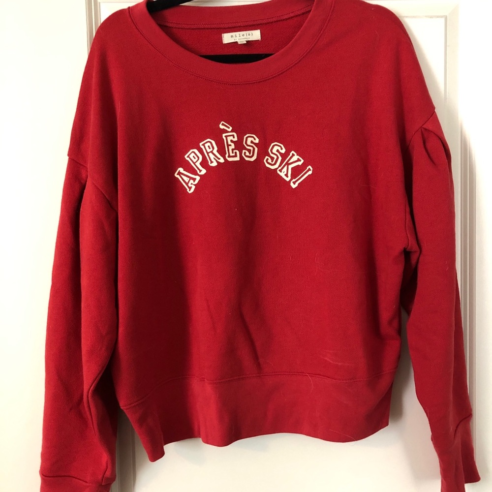 Madewell Après Ski sweatshirt